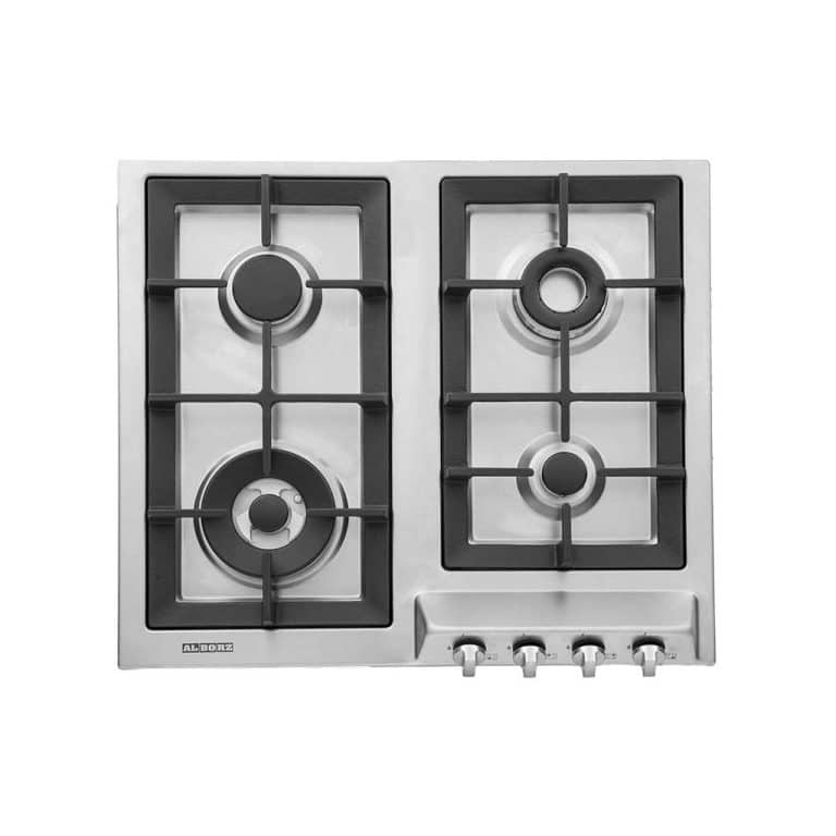 اجاق گاز چهار شعله‌ مدل S4605 استیل البرز