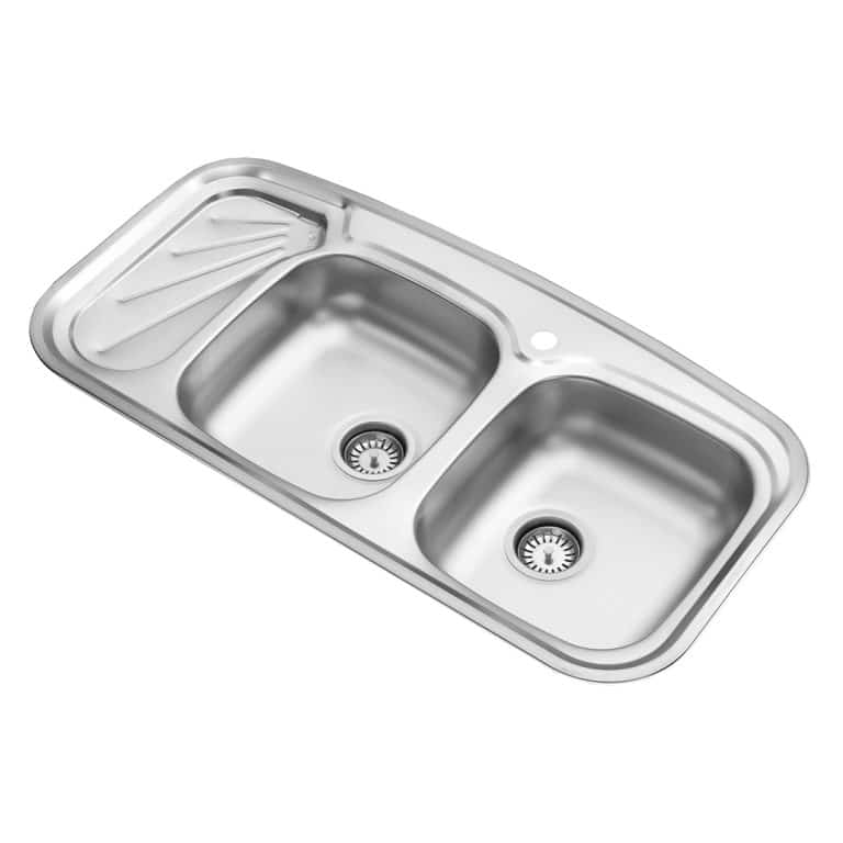 سینک دو لگنه فانتزی 200 توکار