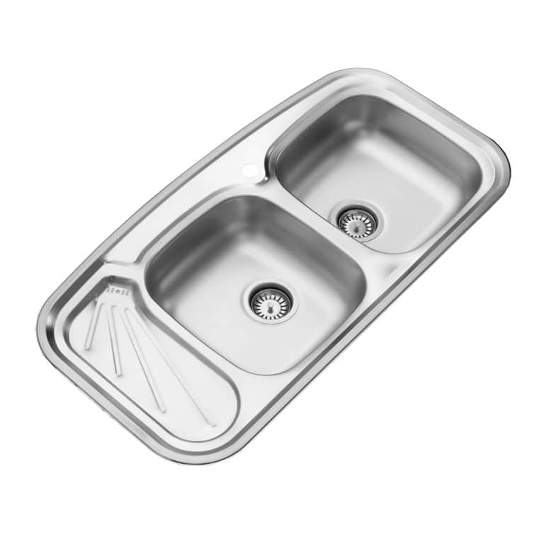 سینک دو لگنه فانتزی 200 توکار