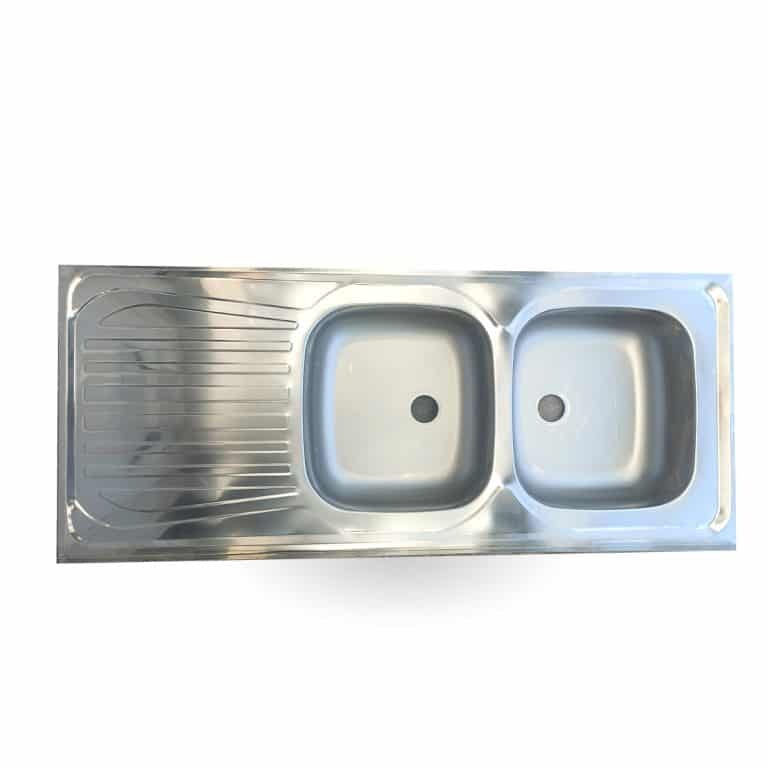 خرید سینک روکار مدل ساحل 4.*50*120 استیل البرز