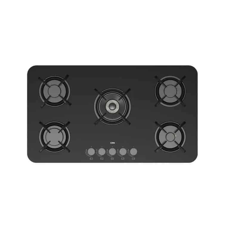 گاز آشپزخانه شیشه مشکی IG8507 کن