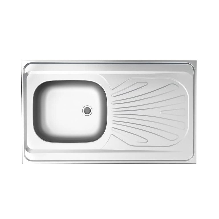 سینک روکار مدل 5.*60*100 یک لگن استیل البرز پرسی