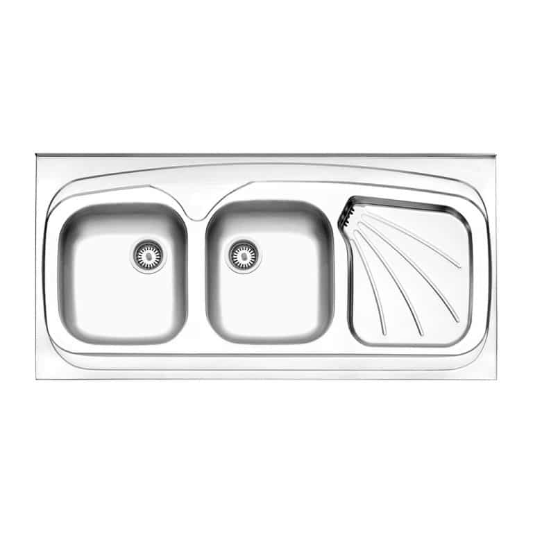 سینک روکار مدل 270 استیل البرز، فقط برای شست و شو آبکشی ظروف نیست.