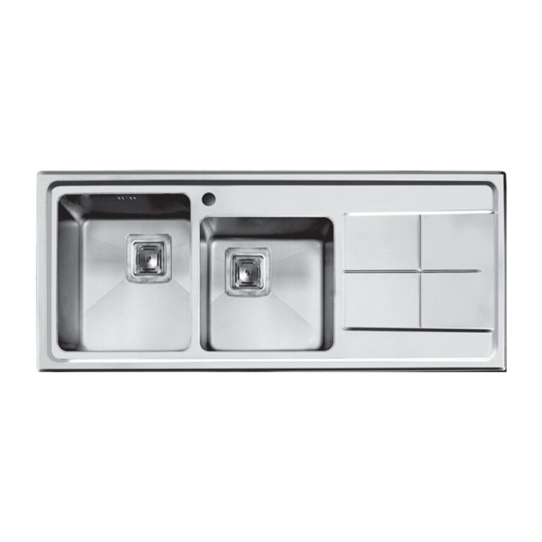 بهترین خرید برای آشپزخانه؛سینک توکار مدل 300S اخوان بدون جامایع