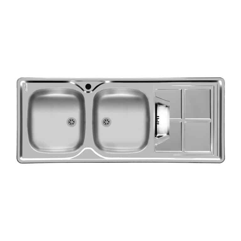اگر به دنبال سینک ظرفشویی اقتصادی هستید، سینک دو لگنه 161 اخوان مناسب شماست
