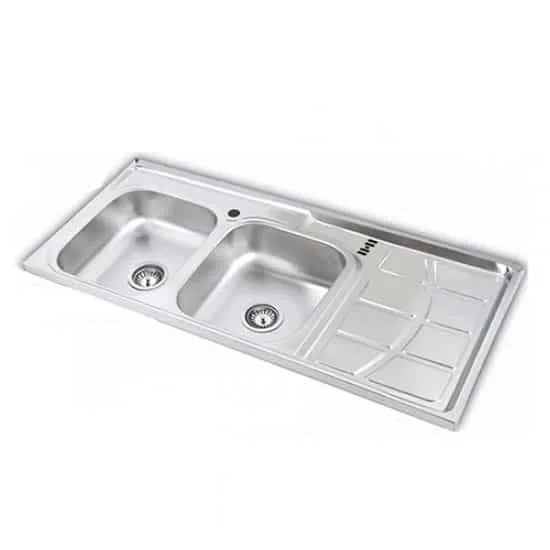 سینک دو لگنه نیمه فانتزی sa44 روکار