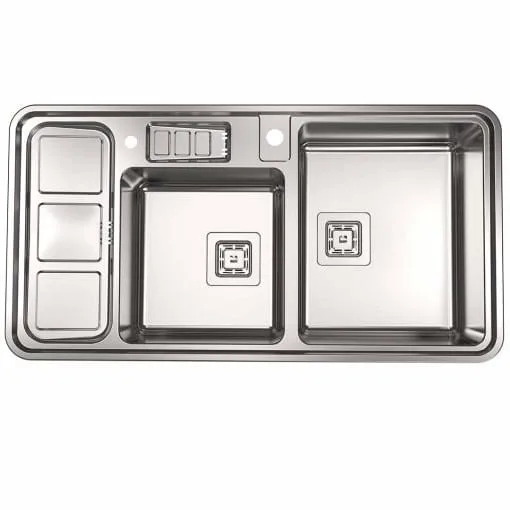 چگونه سینک توکار مدل 853 استیل البرز، کار در آشپزخانه را برای شما آسان میکند؟