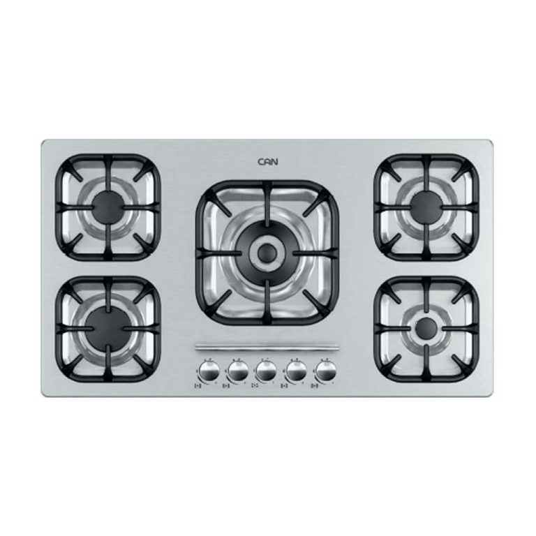 اجاق گاز پنج شعله مدل S523 کن ، طراحی حرفه‌ای با قطعات ایتالیایی