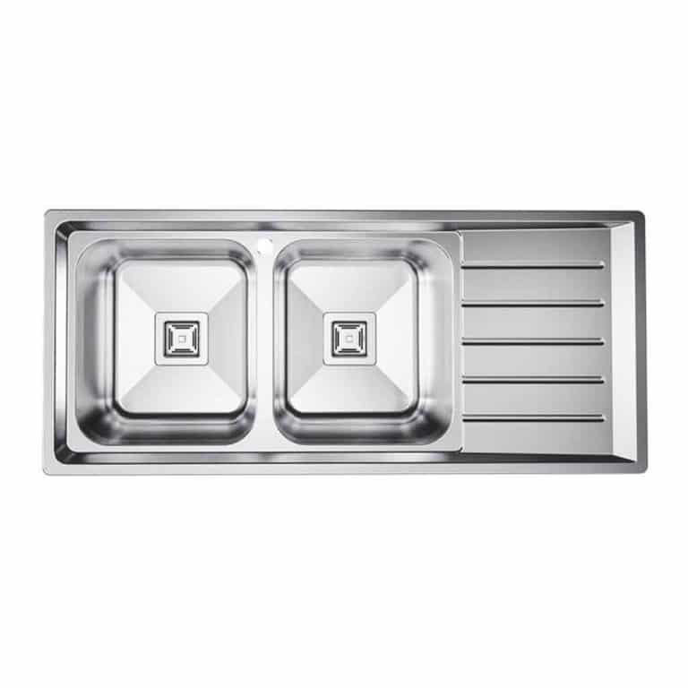 خرید سینک توکار مدل S8102 کن با ورق استیل 0.8 میلیمتری