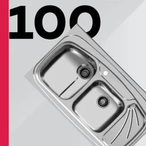 سینک روکار 100 سانت