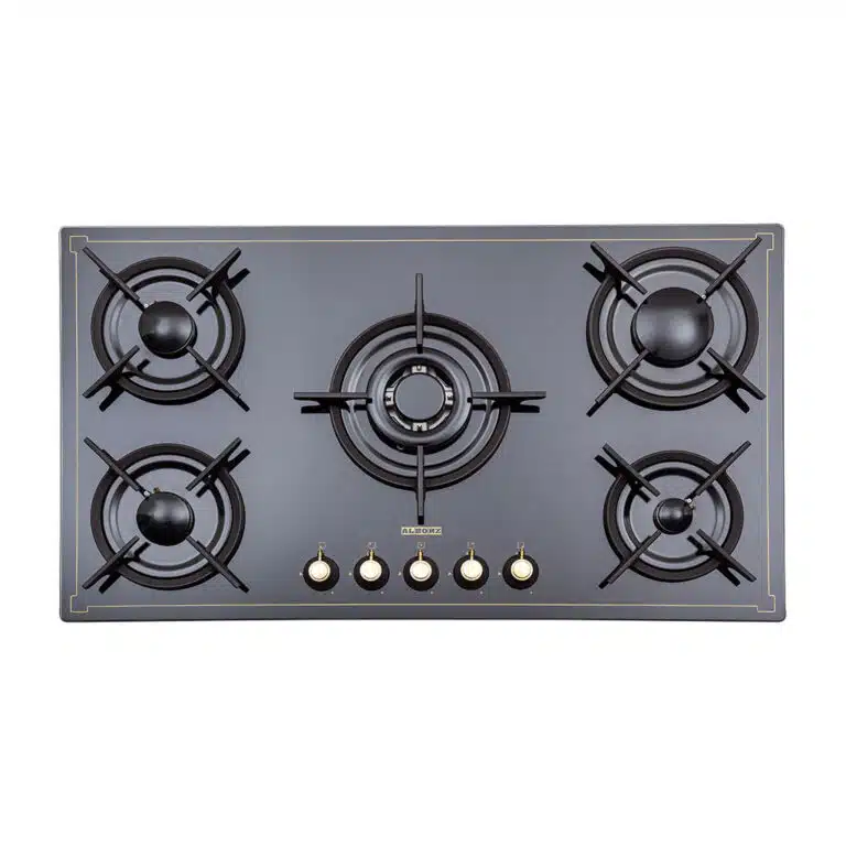 خرید اجاق گاز پنج شعله‌ مدل G5916 استیل البرز