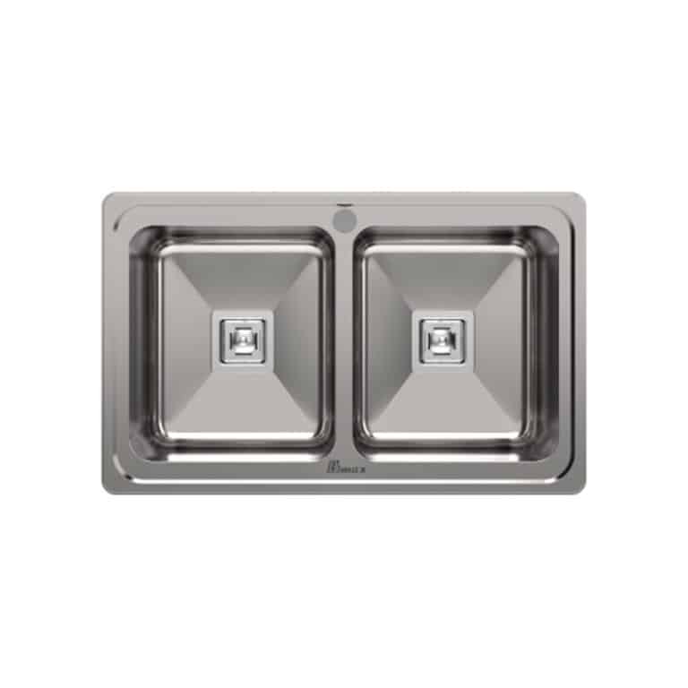 سینک توکار مدل 934 بیمکث ، طراحی جمع‌وجور با لگن عمیق