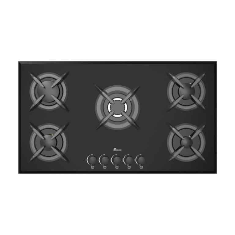 خرید اجاق گاز پنج شعله 2102 مشکی بیمکث