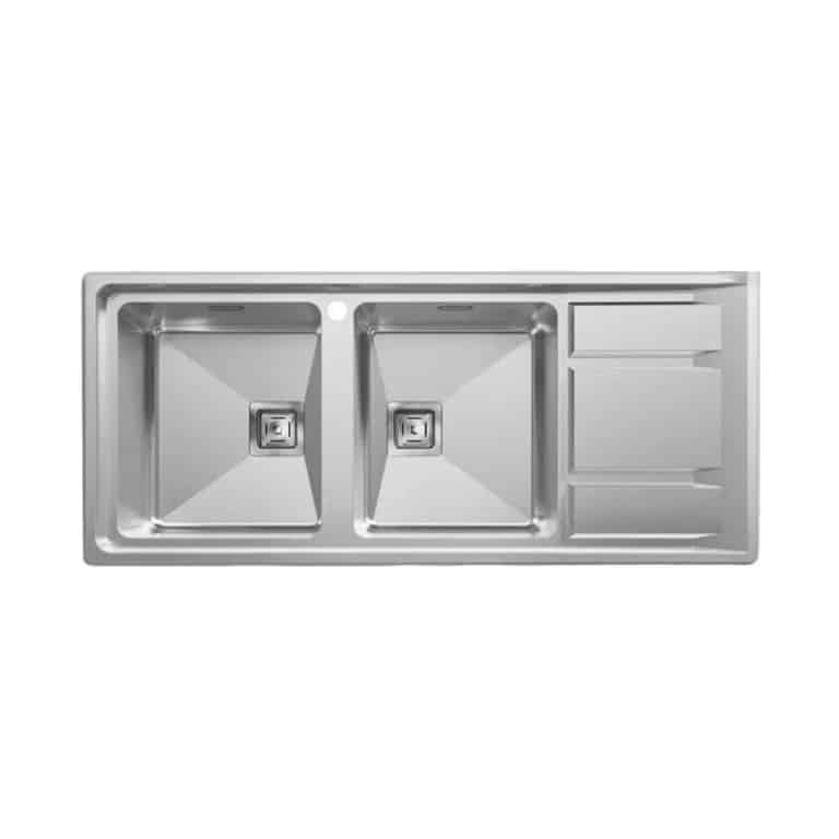 سینک توکار مدل 389 اخوان — طراحی مدرن با عمق کارآمد