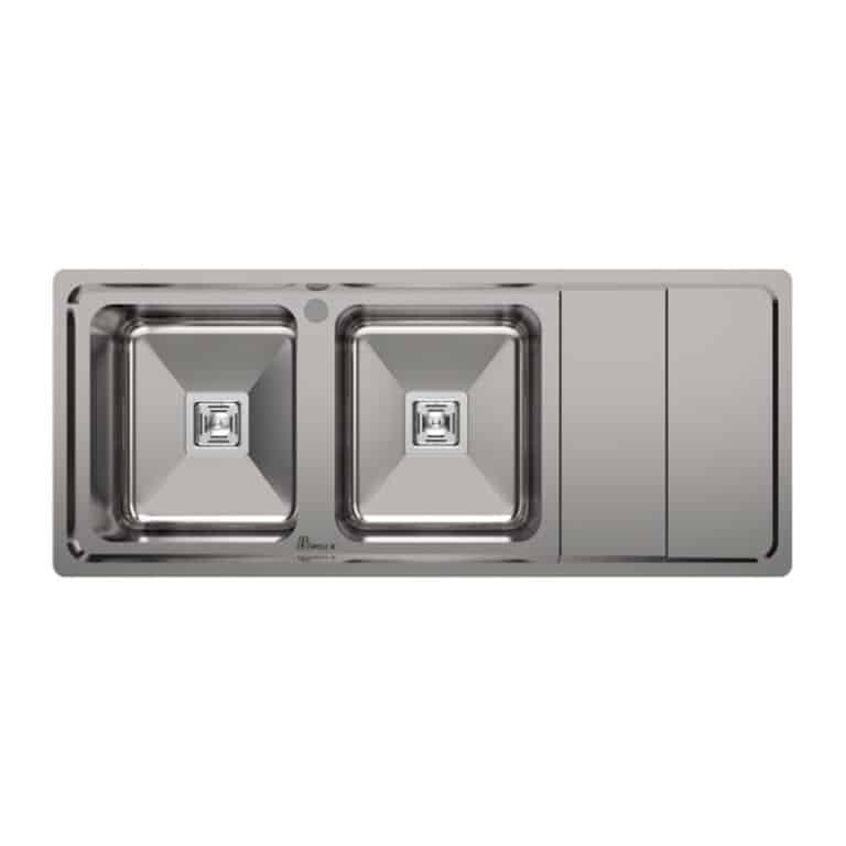 سینک توکار مدل 842 بیمکث — طراحی مدرن، استحکام بالا و عمق کاربردی