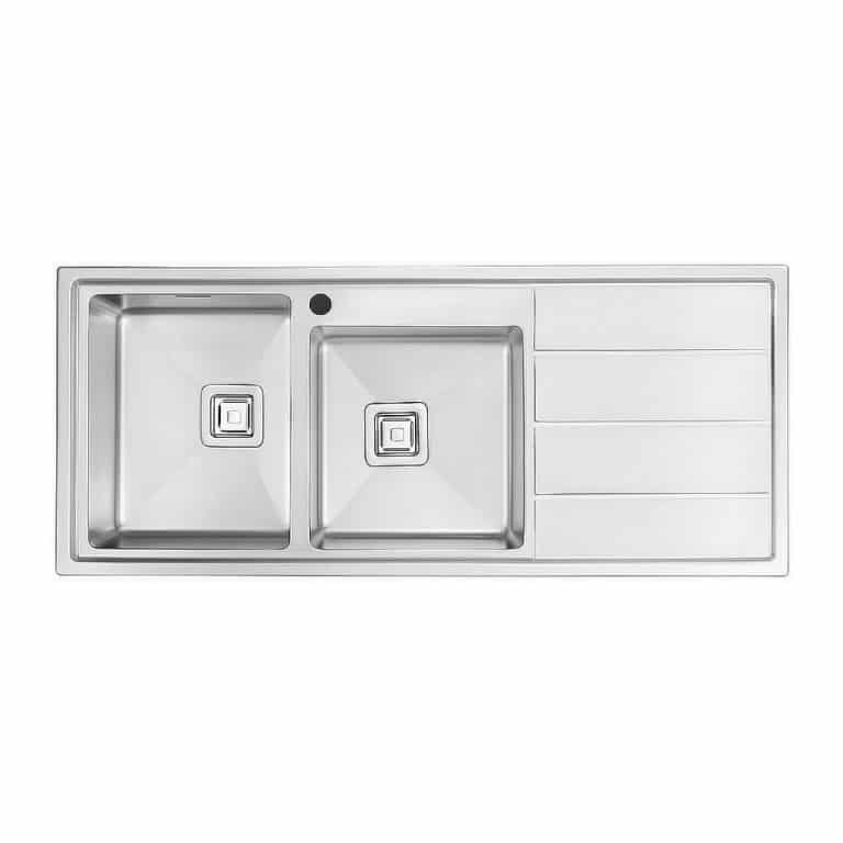 سینک توکار مدل 603S اخوان — طراحی زیبا، عمق کارآمد و کیفیت بالا